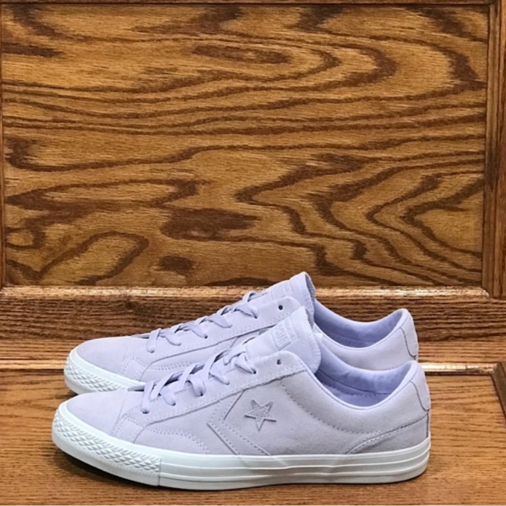 Converse Star Player Ox Purple White Shoes